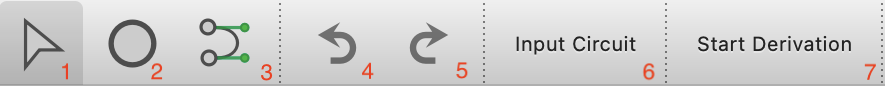 The toolbar in the Editor window